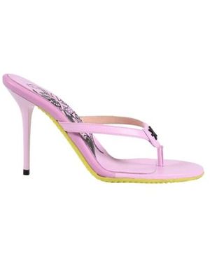 John Richmond Heeled Thong Sandal - Pink