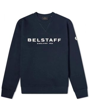 Belstaff 1924 Sweatshirt Dark Ink Off S - Blue