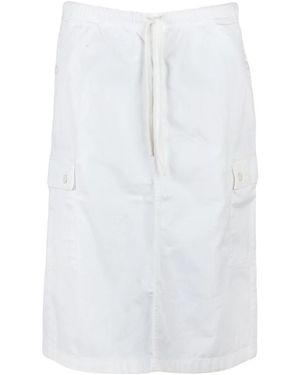 Replay Midi Skirts - White