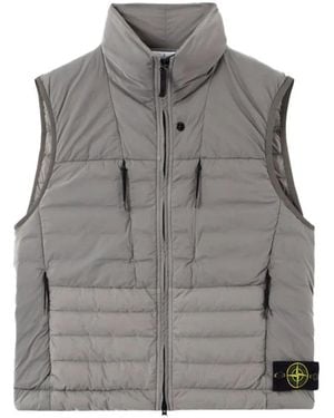 Stone Island Vests - Grey