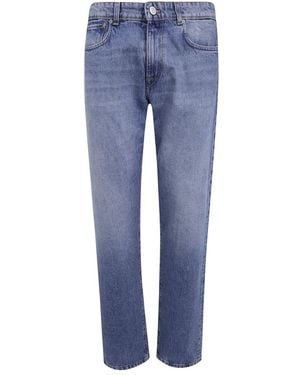 Incotex Slim-Fit Jeans - Azul
