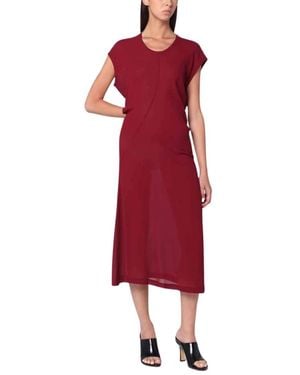 6397 Midi Dresses - Rojo