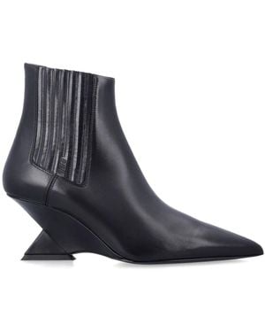 The Attico Heeled Boots - Bleu