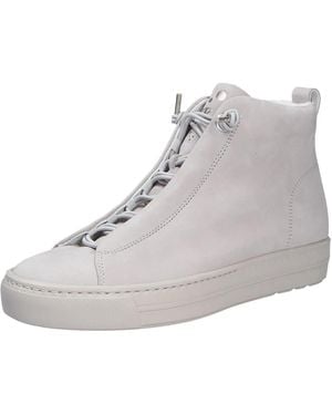 Paul Green Weicher Nubukleder Sneaker - Grau