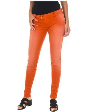 Met Skinny Jeans - Naranja