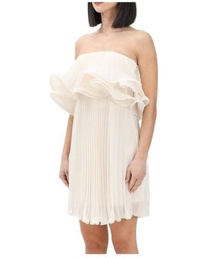 SIMONA CORSELLINI Short Dresses - White