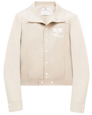 Courreges Light Jackets - White