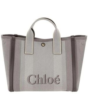Chloé Tote Bags - Gris