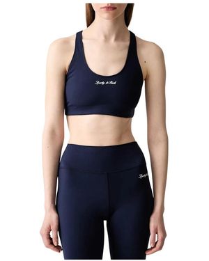 Sporty & Rich Sport Bras - Azul
