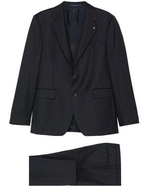 Tagliatore Kostuums ,Blauw ,Wol Napoli Pak - Zwart