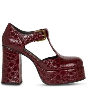 Etro High Heel Sandals - Rosso
