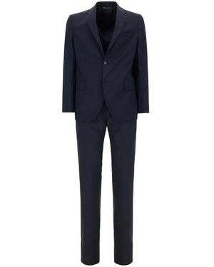 Colamarino Single-Breasted Suit - Blauw