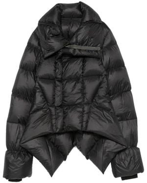 Rick Owens Gewatteerd Jack - Zwart