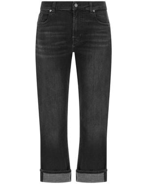 7 For All Mankind Slim Fit Jeans - Grey