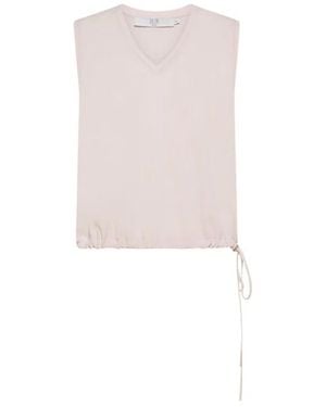 Seventy Sleeveless Tops - White
