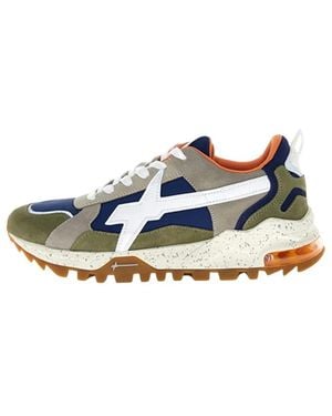 W6yz Schoenen ,Veelkleurig ,Nylon Breeze 3-M - Blauw