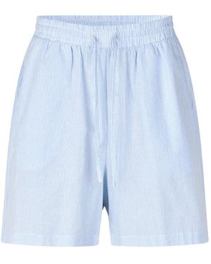 Lolly's Laundry Korte Broeken ,Blauw ,Shorts