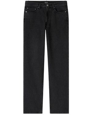 A.P.C. Straight Jeans - Noir