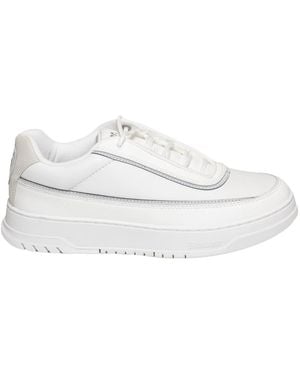 Blauer Sneakers - Blanc
