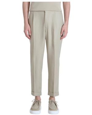 Antony Morato Cropped Trousers - Grey