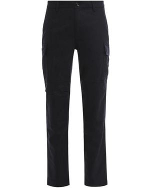 Moorer Slim-Fit Trousers - Noir