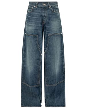 Haikure Wide Jeans - Bleu