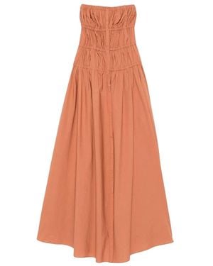 forte_forte Midi Dresses - Orange