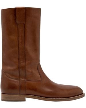 Buttero Ankle Boots - Brown