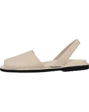 Ria Menorca Flat Sandals - Blanco