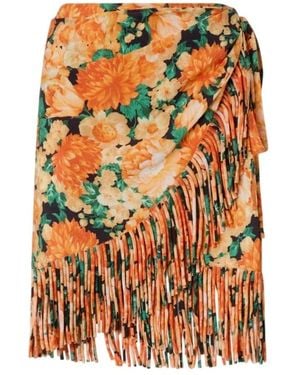 Pinko Short Skirts - Orange