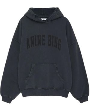 Anine Bing Hoodies - Blue