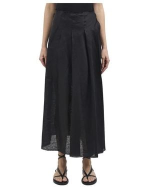 Isabel Benenato Midi Skirts - Black