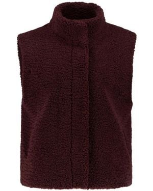 Fuchs & Schmitt Jassen ,Rood ,Polyester Webpelzweste - Paars