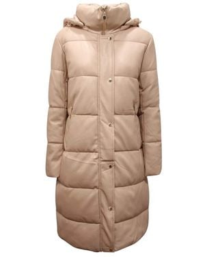 Sandro Ferrone Vegane Jacke Mit Abnehmbarer Kapuze - Braun