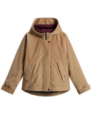 Woolrich Light Jackets - Brown