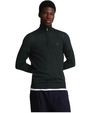 Lyle & Scott Turtlenecks - Black