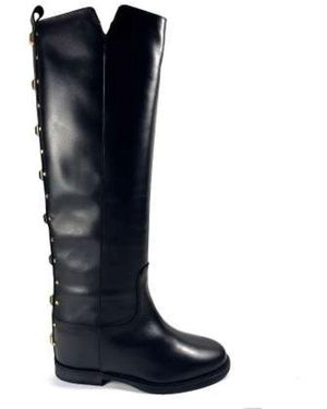 Via Roma 15 Shoes > boots > high boots - Bleu