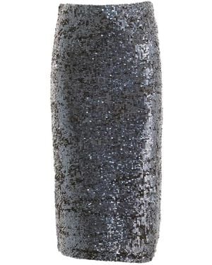P.A.R.O.S.H. Midi Skirts - Grey