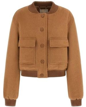 Guess Bomber Jackets - Brown