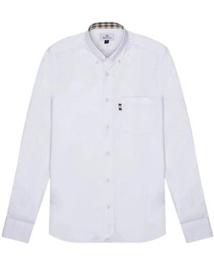 Aquascutum Casual Shirts - Bianco