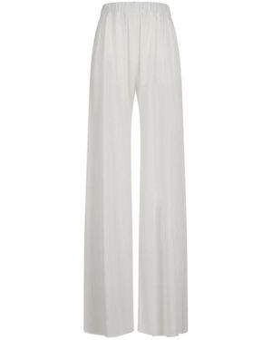 ANDAMANE Wide Trousers - Blanco