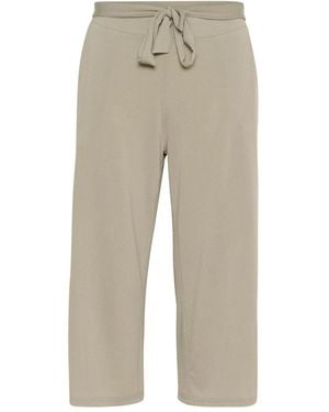 Kaffe Cropped Trousers - Neutre