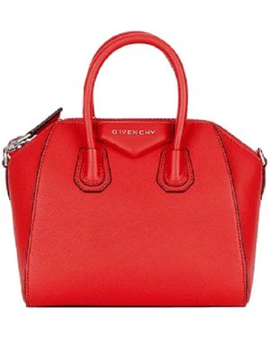Givenchy Tassen ,Rood ,Leer Mini Antigona Crossbody Tas