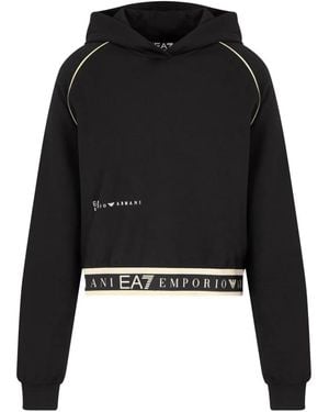 EA7 Schwarzer Sweatshirt Von Ea7