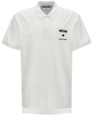 Moschino Polo Shirts - Blanco