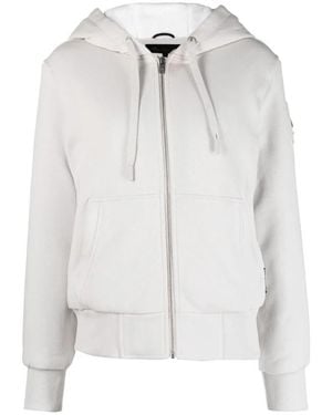 Moose Knuckles Zip-Throughs - White