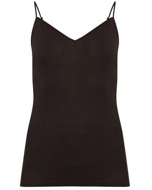Hanro Spaghetti-Top - Schwarz