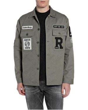 Replay Casual Shirts - Grey