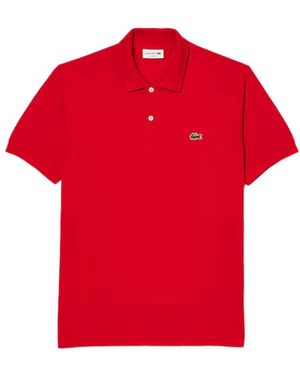 Lacoste Polo Shirts - Rosso