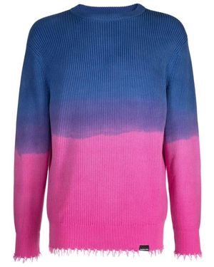 Mauna Kea Round-Neck Knitwear - Blue